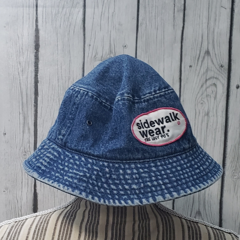 Newhattan 100% Cotton Denim Bucket Hats, S/M Unisex
